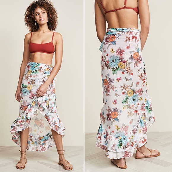 Pilyq Dresses & Skirts - Pilyq Wildflower Kiki Wrap Skirt NWT Size XS/S